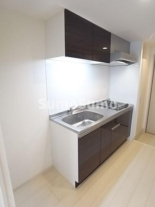 兵庫県神戸市中央区国香通2丁目(マンション)の賃貸物件のキッチン
