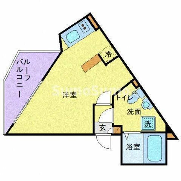 フラッフィー田園調布の間取り