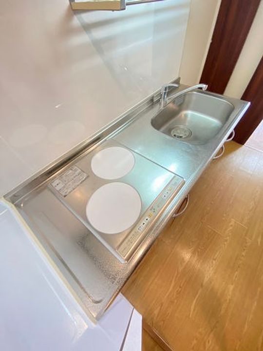兵庫県西宮市西福町(マンション)の賃貸物件のキッチン