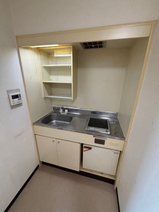 兵庫県神戸市灘区都通5丁目(マンション)の賃貸物件のキッチン