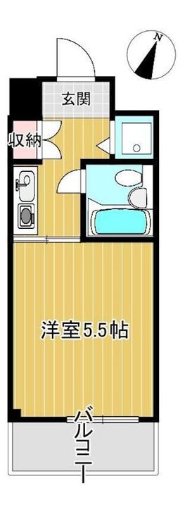 カサベラ岡本の間取り