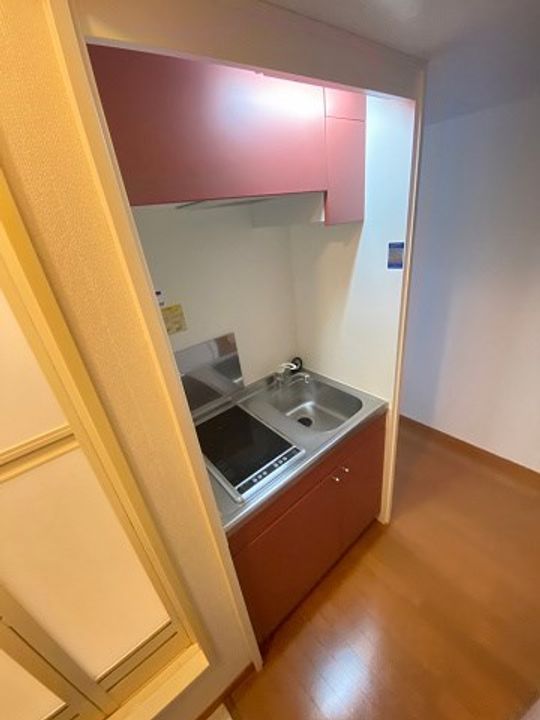 レオパレスセリバテール仁川のキッチン