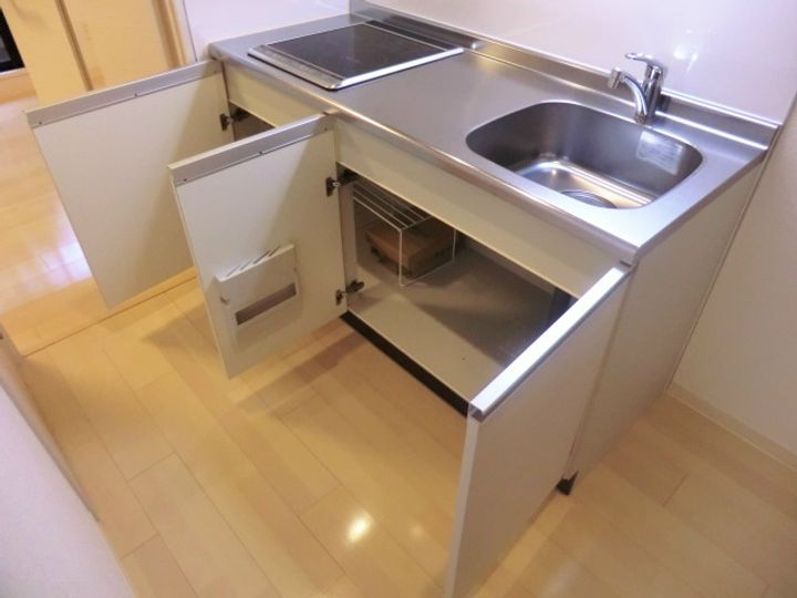 兵庫県神戸市中央区北長狭通8丁目(マンション)の賃貸物件のキッチン
