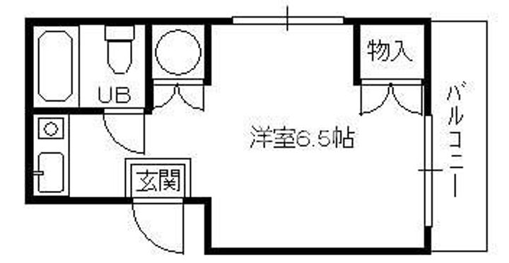 兵庫県神戸市東灘区田中町4丁目(マンション)の賃貸物件の間取り