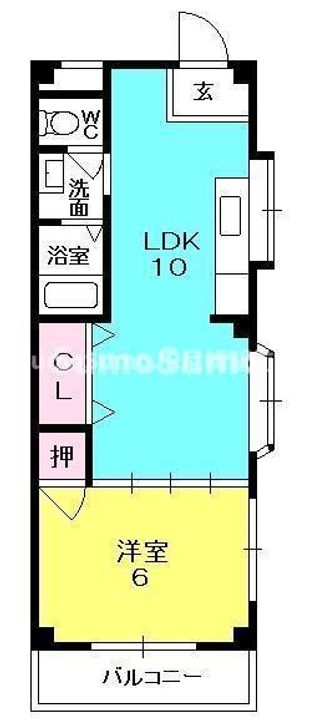 アビリティダイワ IIの間取り