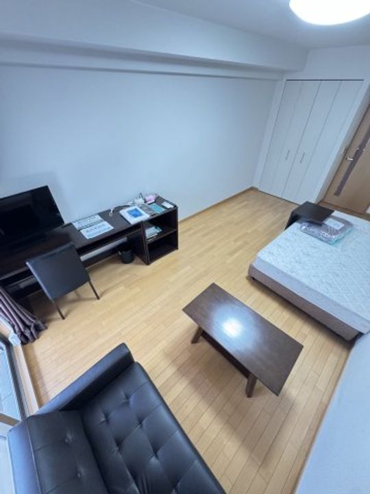 レジディア三宮東の居間