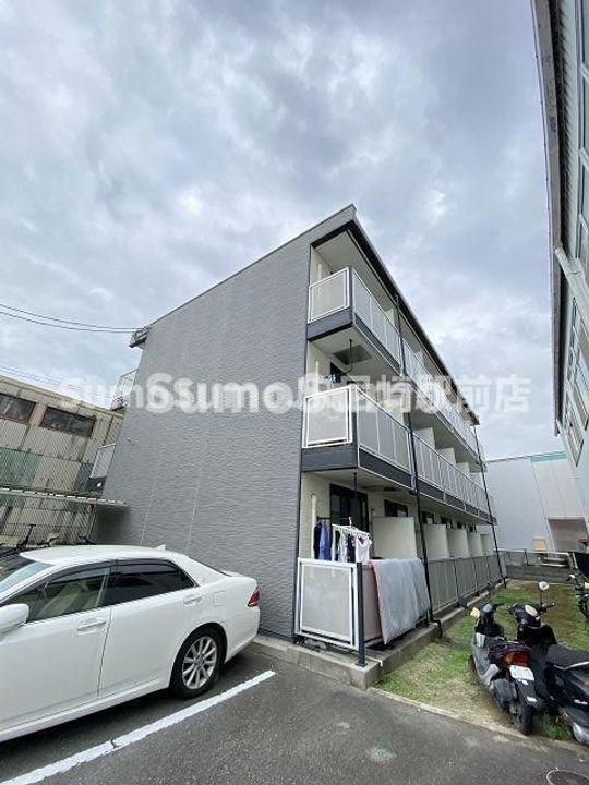 兵庫県尼崎市長洲西通1丁目(アパート)の賃貸物件の外観