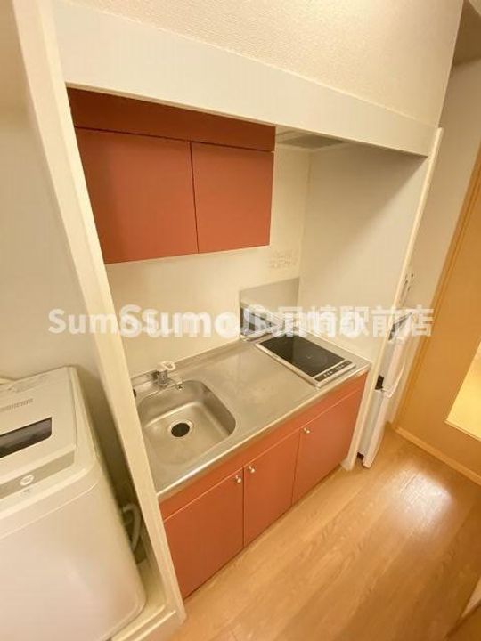 兵庫県尼崎市長洲西通1丁目(アパート)の賃貸物件のキッチン