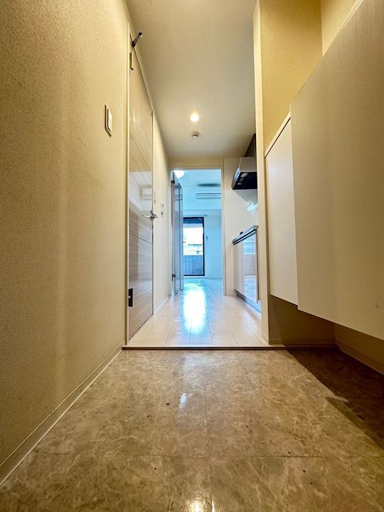 兵庫県神戸市灘区記田町5丁目(マンション)の賃貸物件の玄関