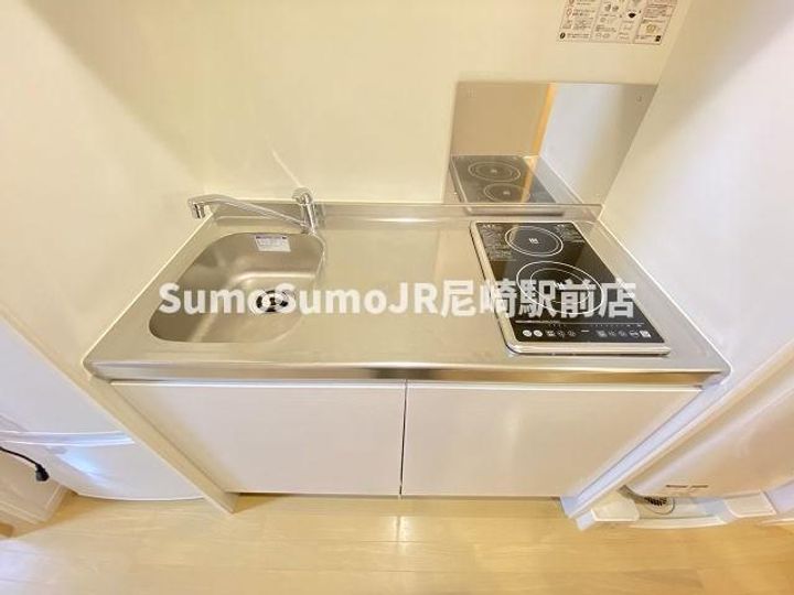 兵庫県尼崎市杭瀬北新町1丁目(アパート)の賃貸物件のキッチン