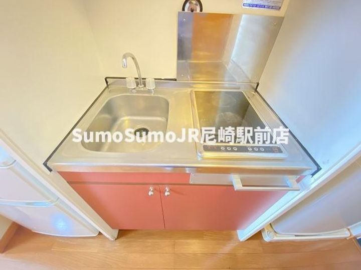 兵庫県尼崎市南塚口町5丁目(アパート)の賃貸物件のキッチン