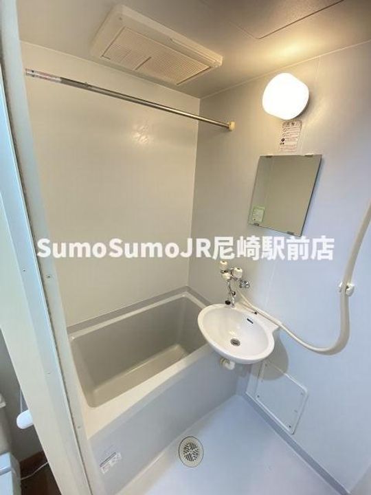 兵庫県尼崎市南塚口町5丁目(アパート)の賃貸物件の風呂