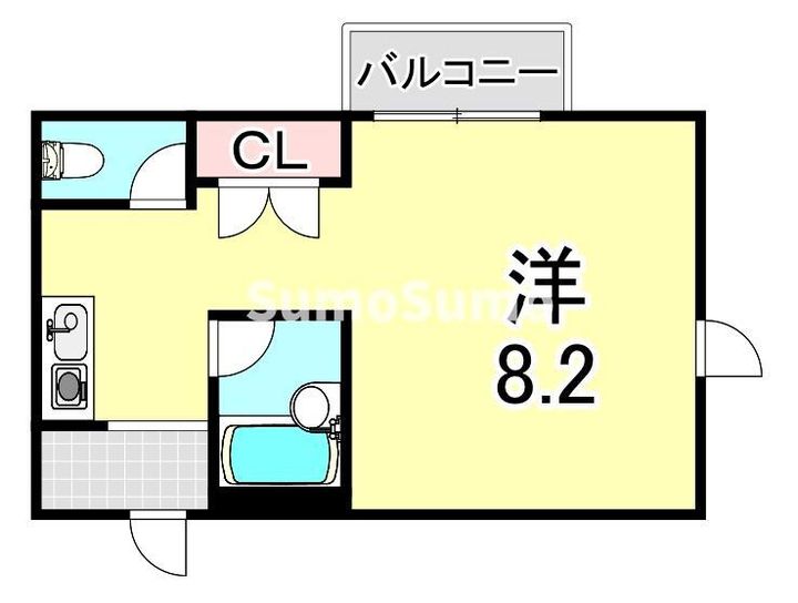 本町ハイツの間取り