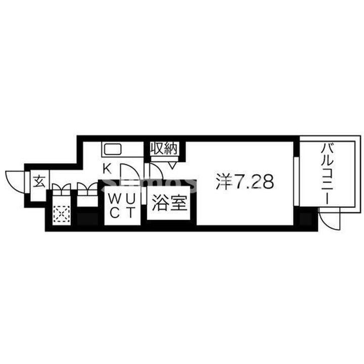 兵庫県神戸市東灘区深江北町1丁目(マンション)の賃貸物件の間取り