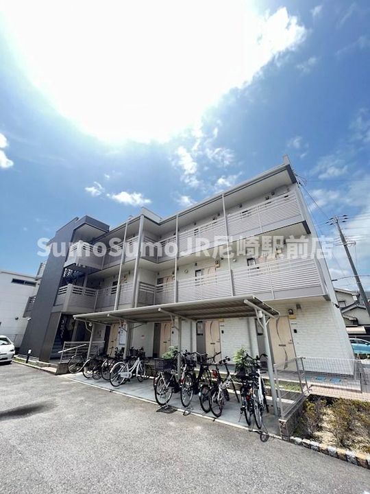 兵庫県尼崎市南武庫之荘8丁目(アパート)の賃貸物件の外観