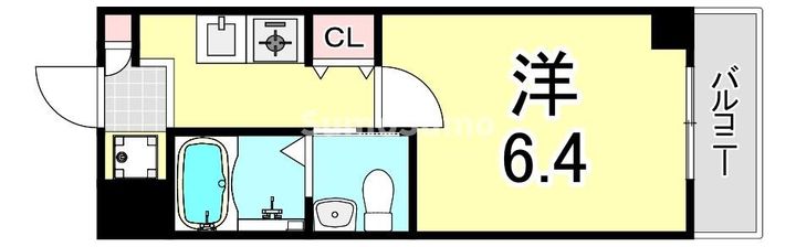 ラディウス森南の間取り