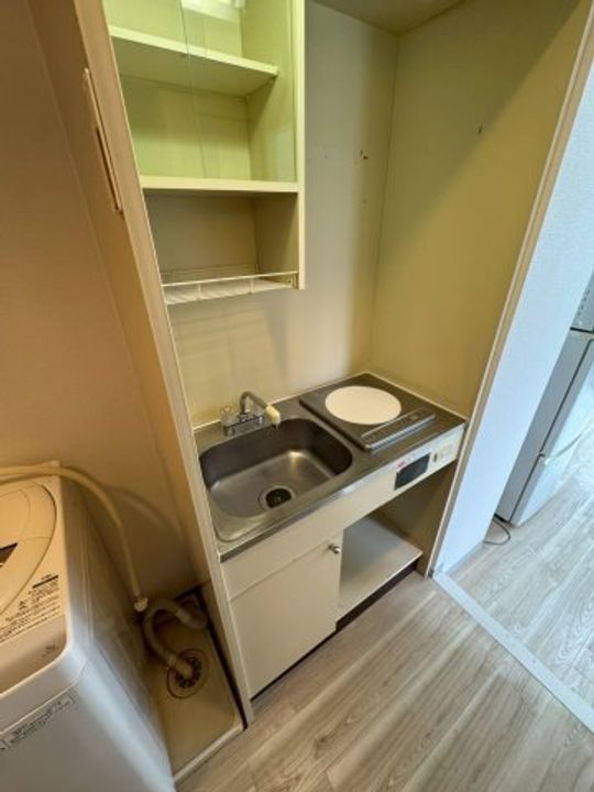 兵庫県神戸市須磨区妙法寺(マンション)の賃貸物件のキッチン