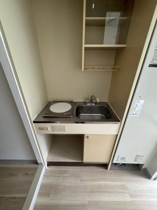 兵庫県神戸市須磨区妙法寺(マンション)の賃貸物件のキッチン