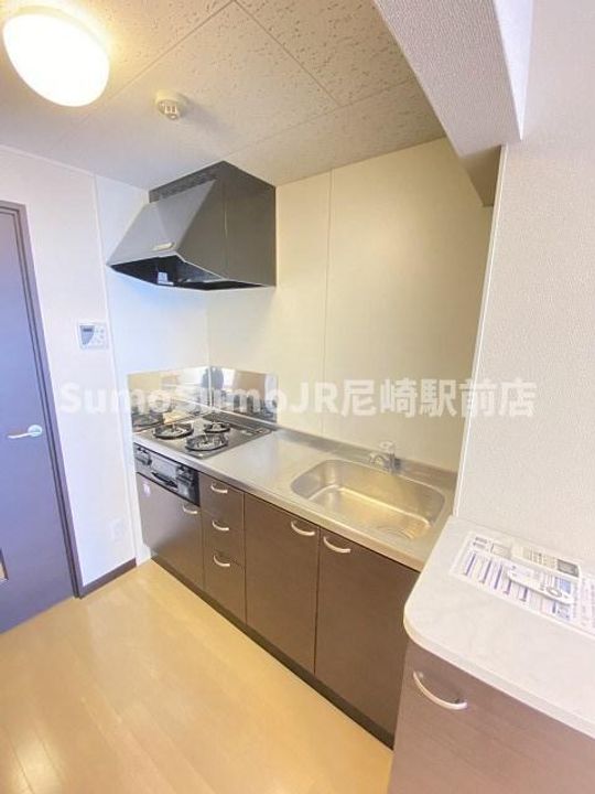兵庫県尼崎市次屋3丁目(アパート)の賃貸物件のキッチン