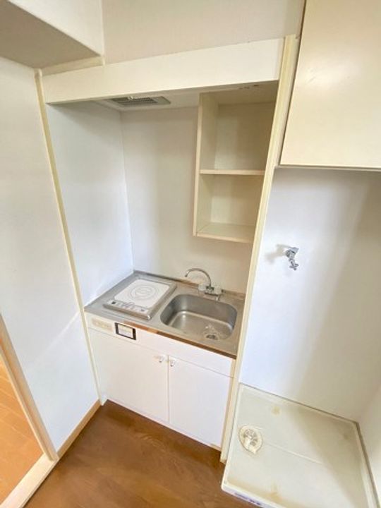 兵庫県西宮市河原町(マンション)の賃貸物件のキッチン