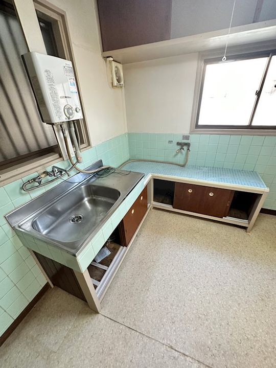 兵庫県神戸市中央区上筒井通5丁目(アパート)の賃貸物件のキッチン