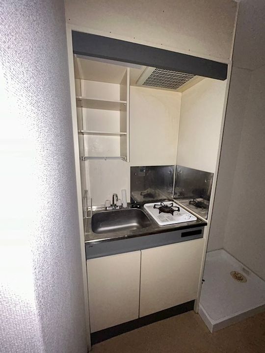 兵庫県神戸市中央区下山手通7丁目(マンション)の賃貸物件のキッチン