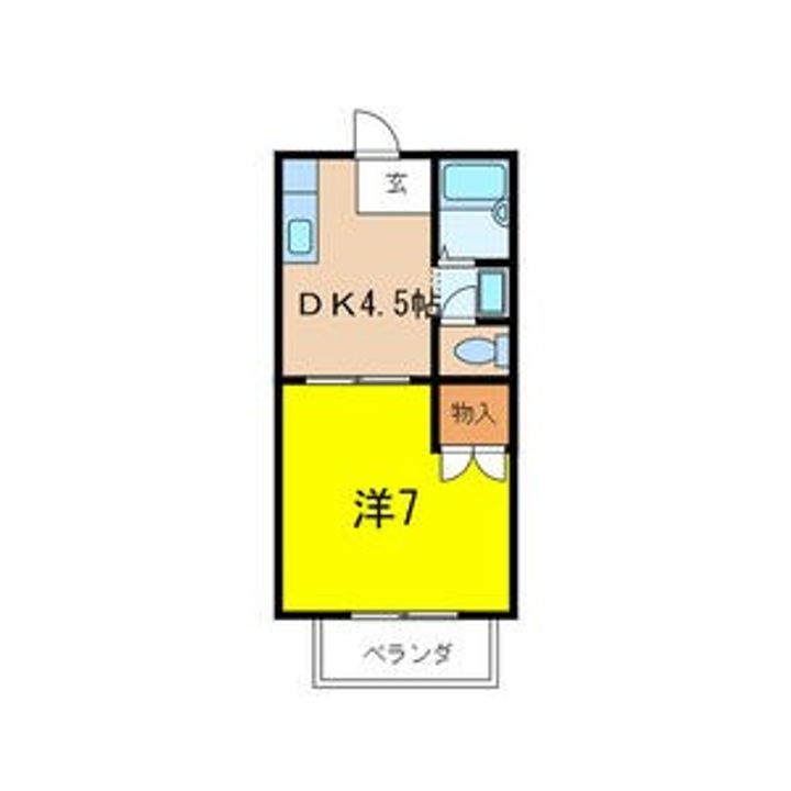メゾン・ド・ジュールの間取り