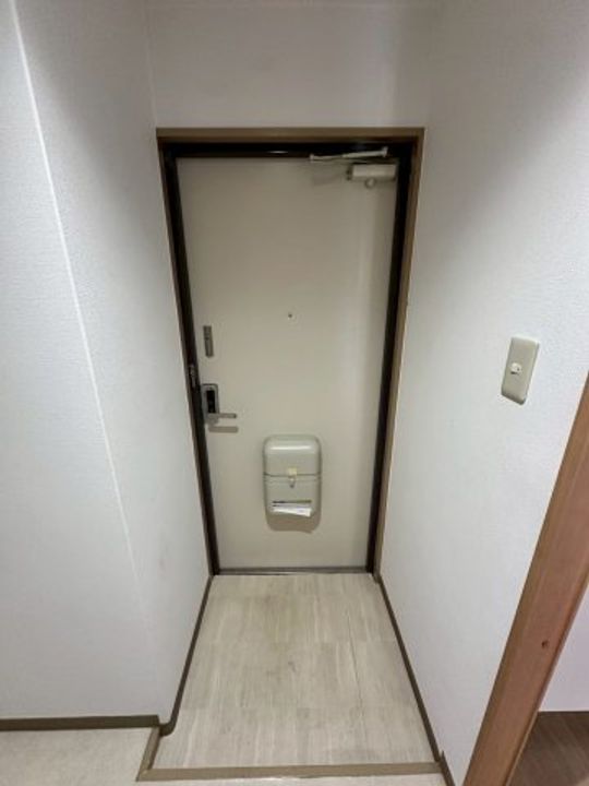 兵庫県西宮市深津町(マンション)の賃貸物件の玄関