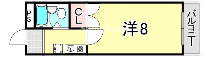 ノーブル日高の間取り