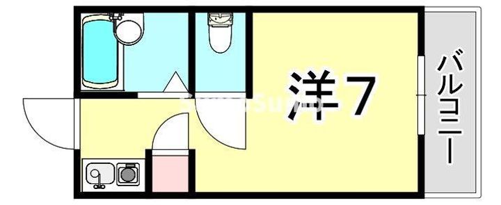 ダイバーシティ武庫川の間取り