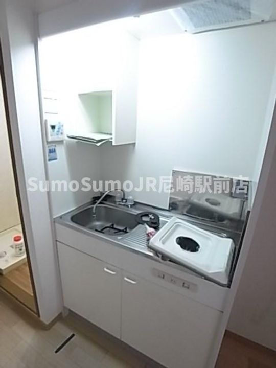 兵庫県尼崎市浜3丁目(マンション)の賃貸物件のキッチン
