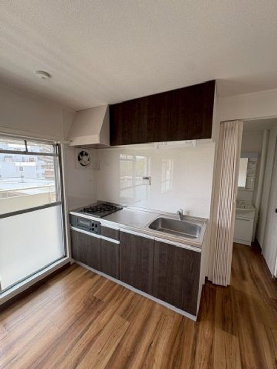 兵庫県神戸市須磨区白川台6丁目(マンション)の賃貸物件のキッチン
