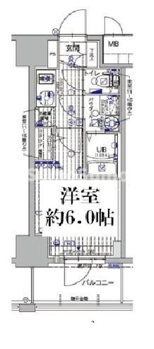 エスリード神戸グランドールの間取り