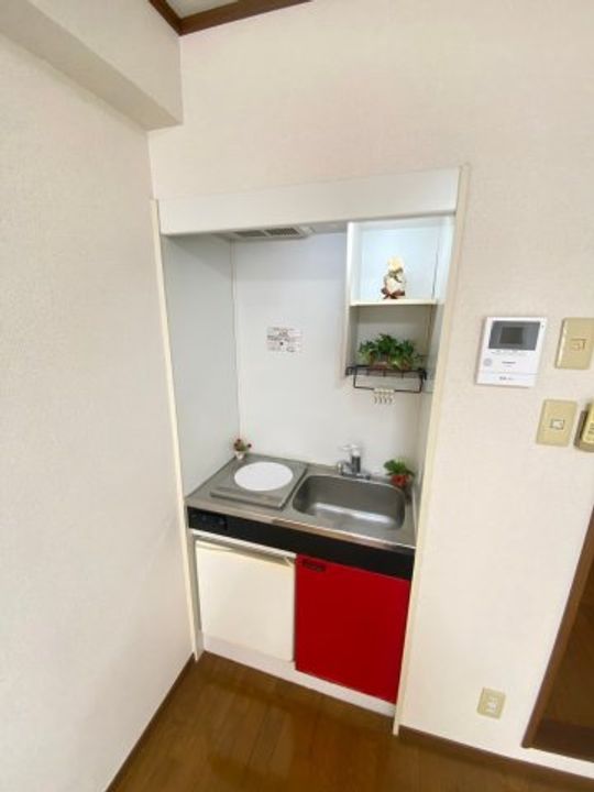 兵庫県西宮市下大市西町(マンション)の賃貸物件のキッチン