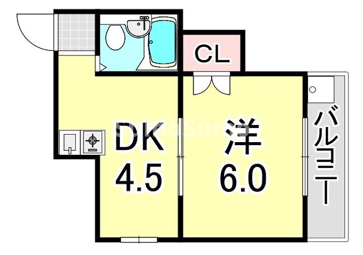 NOBSUN海岸通の間取り