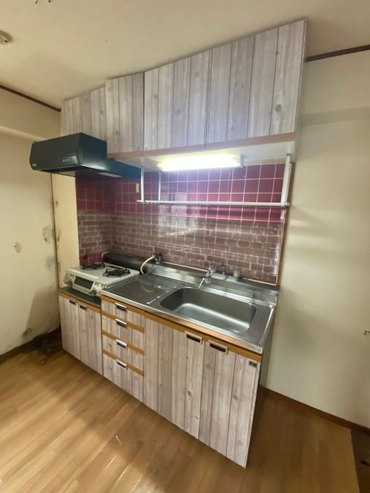 兵庫県神戸市灘区灘南通5丁目(マンション)の賃貸物件のキッチン