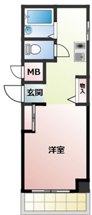 ルネス御影の間取り