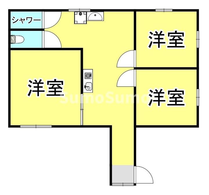 ジョイフル神戸の間取り