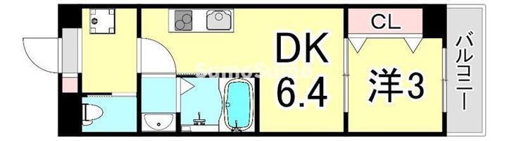 D-Square深江本町の間取り