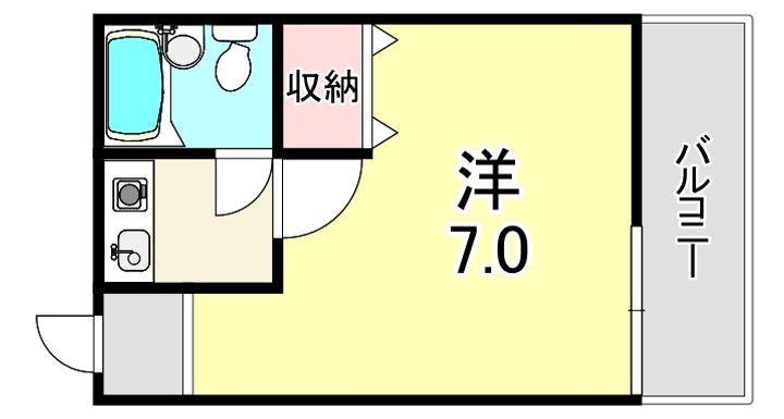 フルーレ滝の茶屋の間取り