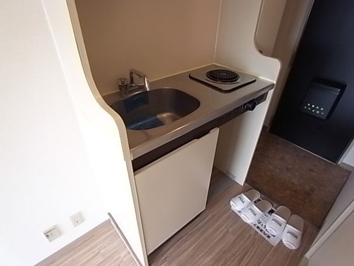 兵庫県神戸市灘区上河原通3丁目(マンション)の賃貸物件のキッチン