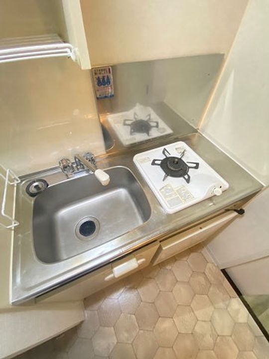 兵庫県西宮市門戸荘(マンション)の賃貸物件のキッチン