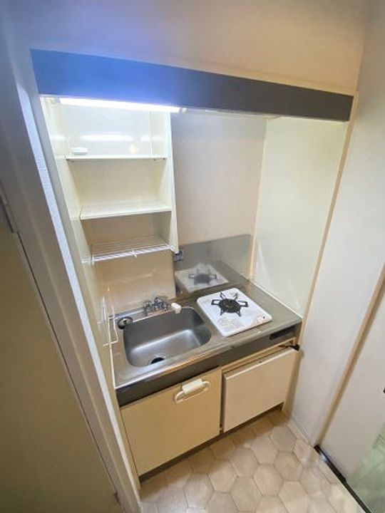 兵庫県西宮市門戸荘(マンション)の賃貸物件のキッチン