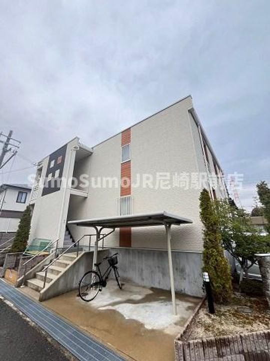 兵庫県尼崎市武庫町1丁目(アパート)の賃貸物件の外観