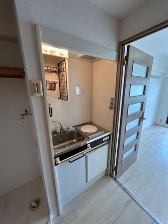 兵庫県神戸市長田区若松町1丁目(マンション)の賃貸物件のキッチン