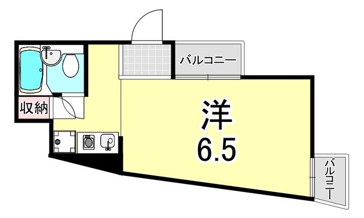 ダイドーメゾン神戸の間取り