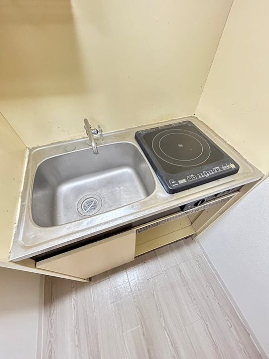 兵庫県神戸市灘区都通3丁目(マンション)の賃貸物件のキッチン
