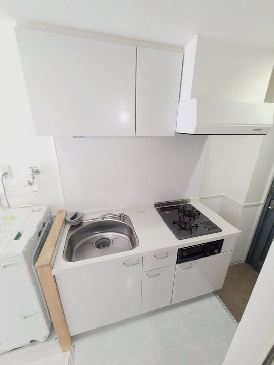 兵庫県西宮市田代町(マンション)の賃貸物件のキッチン