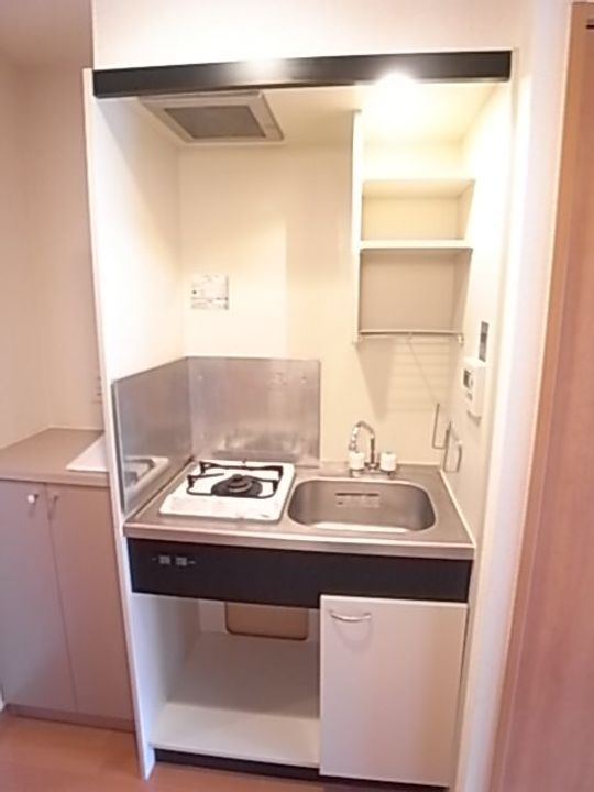 兵庫県神戸市中央区布引町2丁目(マンション)の賃貸物件のキッチン