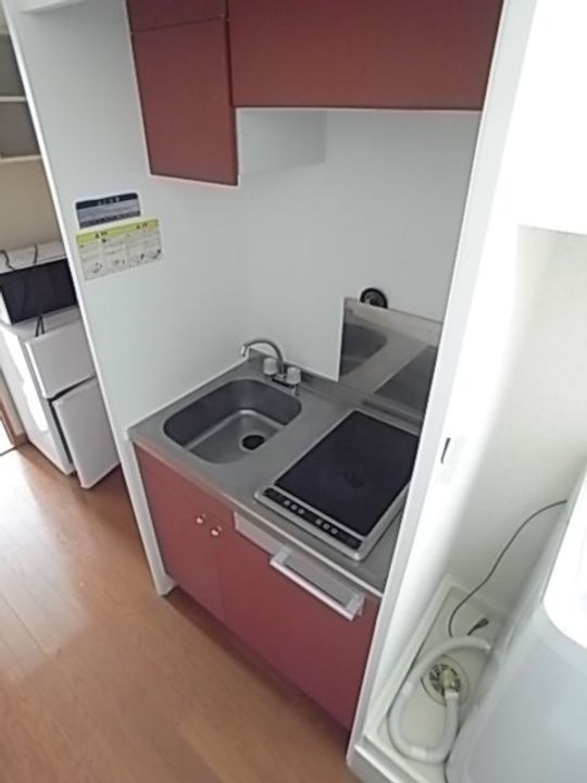 兵庫県西宮市上之町(アパート)の賃貸物件のキッチン